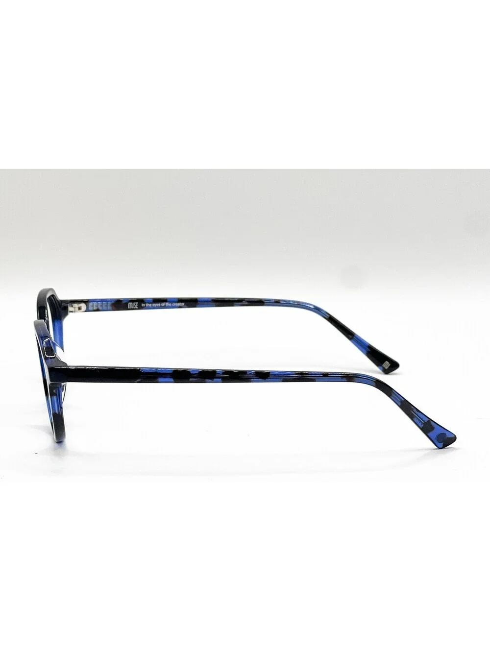 Muse 35-001889 Blue Brown Tortoise Rectangle Authentic Eyeglass Frames 47-20-145